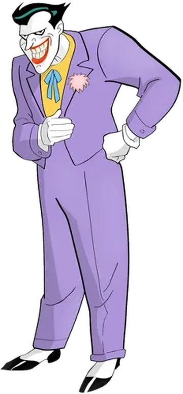 Coringa com seu terno roxo